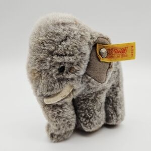 STEIFF | vintage small stuffed elephant 1450/12